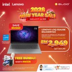 Lenovo LOQ 15IAX9E 83LK009YMJ Gaming Laptop (NVIDIA® GeForce RTX™ 3050 | C i5-12450HX | 15.6" FHD | 8GB RAM | 512GB SSD | Windows 11 Home | Office Home & Student)