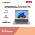 Lenovo IdeaPad Slim 3 15IWC11 83RR00A3MJ Laptop (Intel Core 5-320 | 15.3" WUXGA | 16GB RAM | 512GB SSD | Intel Graphics | Windows 11 Home | Microsoft Office Home 2024 + Microsoft 365 Basic | Luna Grey)