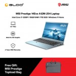 [EVO l Pre-order] MSI Prestige 14Evo A12M-254 Laptop (i7-1280P,16GB,1TB SSD,Intel Iris Xe,14"FHD,W11H,Blue) [ETA:3-5 working days]