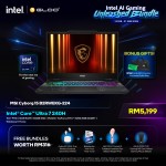 MSI Cyborg 15 B2RWEKG-224MY Gaming Laptop (NVIDIA® GeForce RTX™ 5050 | C 7-240H | 15.6" FHD | 16GB RAM | 512GB SSD | Windows 11 Home)