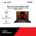 MSI Crosshair A18 HX A8WFKG-014MY Gaming Laptop (NVIDIA® GeForce RTX™ 5060 | R9-8940HX | 18" QHD+ | 16GB RAM | 1TB SSD | Windows 11 Home)