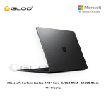 (Surface for Student 10% off) Microsoft Surface Laptop 4 13" Core i5/8GB RAM - 512GB Black - 5BT-00018