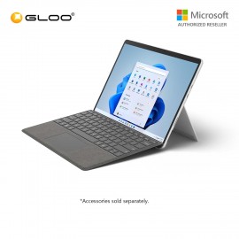 Microsoft Surface Pro 8 Core i5/8GB RAM - 128GB SSD Platinum - 8PN-00012 + Shieldcare 1 Year Extended Warranty