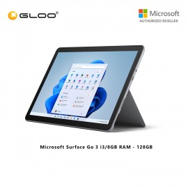 (Surface For Student 5% Off) Microsoft Surface Go 3 i3/8GB RAM - 128GB - 8VC-00009