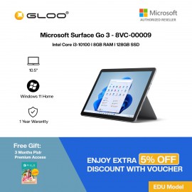 (Surface For Student 5% Off) Microsoft Surface Go 3 i3/8GB RAM - 128GB - 8VC-00009