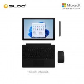 Microsoft Surface Pro 7+ Core i5/8GB RAM - 128GB SSD Platinum - TFN-00010 Type Cover Black + Shieldcare 1 Year Extended Warranty + 365 Personal 12 Month + Pen Blk + Bluetooth Mouse Blk (RJN)