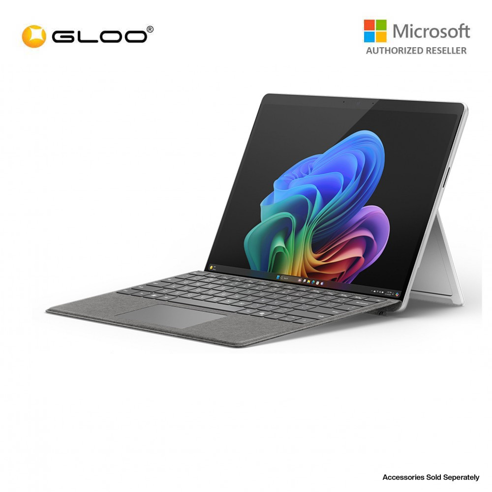 Microsoft Surface Pro - Copilot+ PC - 13" OLED Touchscreen - Snapdragon® X Elite -16GB Memory - 512GB SSD - (Latest Model, 11th Edition) - Platinum - ZIA-00013