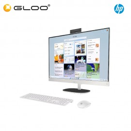 HP All-In-One Desktop 27-cr0058d PC (Intel® Core™ i5-1334U | 27"FHD | 8GB RAM | 1TB SSD | Intel® Iris® Xe Graphics | Windows 11 Home | Microsoft Office Home & Student 2024 + Microsoft 365 Basic)