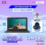 JOI Classmate 10 (Celeron N4020,4GB,128GB eMMC,Intel UHD Graphics 600,11.6”HD,W10 Pro,Grey)