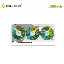 ASRock AMD Radeon RX 9070 XT Steel Legend 16GB GDDR6 Graphic Card – White (90-GA5DZZ-00UANF)