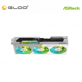 ASRock AMD Radeon RX 9070 XT Steel Legend 16GB GDDR6 Graphic Card – White (90-GA5DZZ-00UANF)