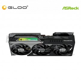 ASRock AMD Radeon RX 9070 XT Steel Legend Dark 16GB GDDR6 Graphic Card (90-GA5VZZ-00UANF)