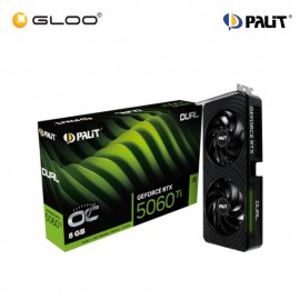 PALIT GeForce RTX 5060 Ti 8GB DUAL OC Gaming Graphics Card NE7506TT19P1-GB2062D