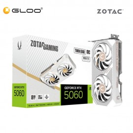 Zotac Gaming GeForce RTX 5060 Twin Edge OC White Edition Graphics Card (ZT-B50600Q-10M)