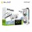 ZOTAC GAMING GeForce RTX 4060 Ti 8GB Twin Edge OC White Edition Graphics Card (ZT-D40610Q-10M)
