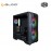 Cooler Master HAF 500 Tempered Glass ATX Mid Tower Case - Black