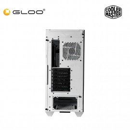 Cooler Master HAF 500 Tempered Glass ATX Mid Tower Case - White