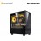 Darkflash DB330M Panoramic MATX PC Case - Black (DB330M-VOR-3F-BK)