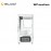Darkflash DB330M Panoramic MATX PC Case - White (DB330M-VOR-3F-BK)