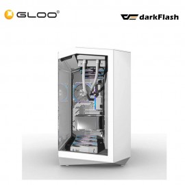 Darkflash Arcee Dy470 Dual Chamber Atx Casing - White (Df-Dy470-Wh)