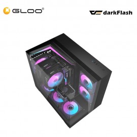 Darkflash Th285M Micro Atx Casing - Black (Df-Th285M-Bk)