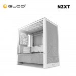 NZXT H3 Flow 2025 Casing - White (CC-H31FB-01)