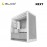 NZXT H3 Flow 2025 Casing - White (CC-H31FB-01)