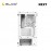 NZXT H3 Flow 2025 Casing - White (CC-H31FB-01)