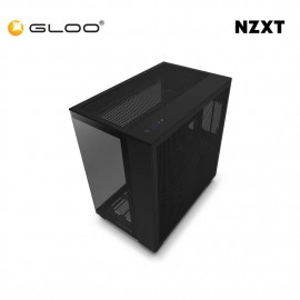 NZXT H9 Flow Mid-Tower Case - Black