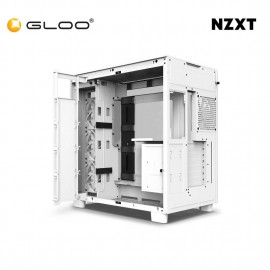 NZXT H9 Flow Mid-Tower Case - White