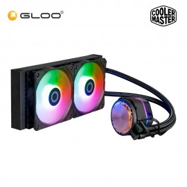 Cooler Master MasterLiquid 240 Atmos ARGB Close-Loop AIO Liquid Cooler (CM-MLX-D24M-A25PZ-R1)