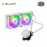 Cooler Master MasterLiquid 240L Core ARGB White CPU Liquid Cooler (CM-MLW-D24M-A18PZ-RW)