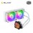 Cooler Master MasterLiquid 240L Core ARGB White CPU Liquid Cooler (CM-MLW-D24M-A18PZ-RW)