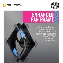 Cooler Master SickleFlow 92 Case Fan - Black CM-MFX-B9NN-23NPK-R1