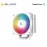 Deepcool AG400 ARGB Air Cooler - White