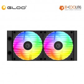 ID-Cooling FX240 INF ARGB AIO Liquid Cooler - Black (6-IN-1 Bulk Pack) (ID-CPU-FX240-INF-BULK)