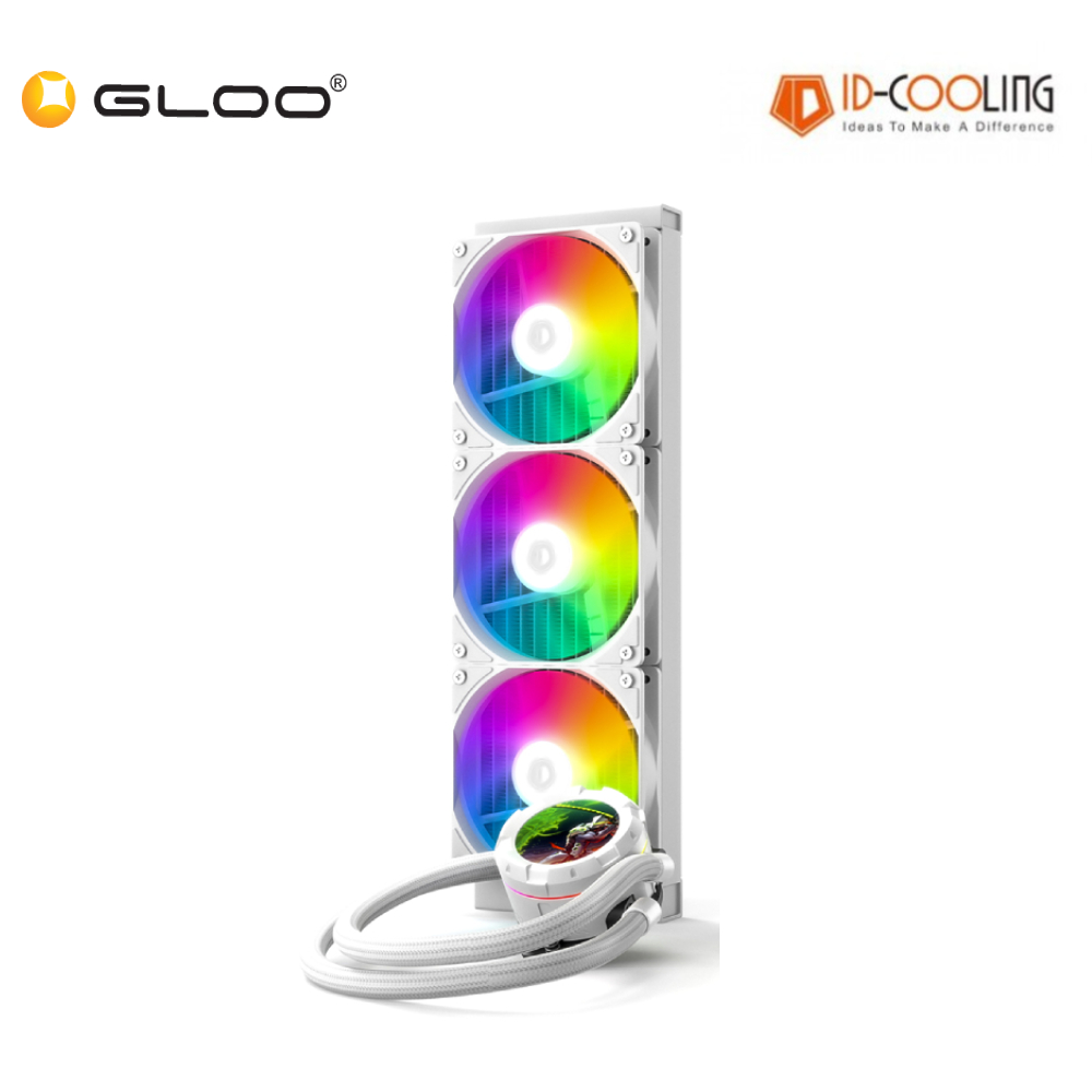ID-Cooling SPACE SL360 XE LCD Watercooling - White (ID-CPU-SL360-XE-WHITE)