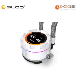 ID-Cooling SPACE SL360 XE LCD Watercooling - White (ID-CPU-SL360-XE-WHITE)