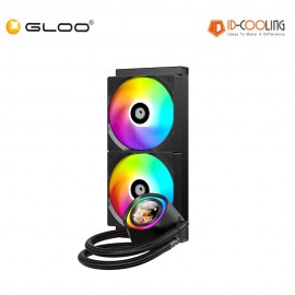 ID-Cooling FX240 LCD ARGB AIO Liquid - Black (ID-CPU-FX240-LCD)