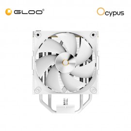 Ocypus Iota A40 WH 120MM Single Tower CPU Air Cooler with Digital Display -White (Iota-A40-WH1NNWD00X-GL)