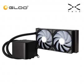 TRYX PANORAMA 240mm ARGB AIO Liquid Cooler - Black (L-P240A-AS2M-G0K)