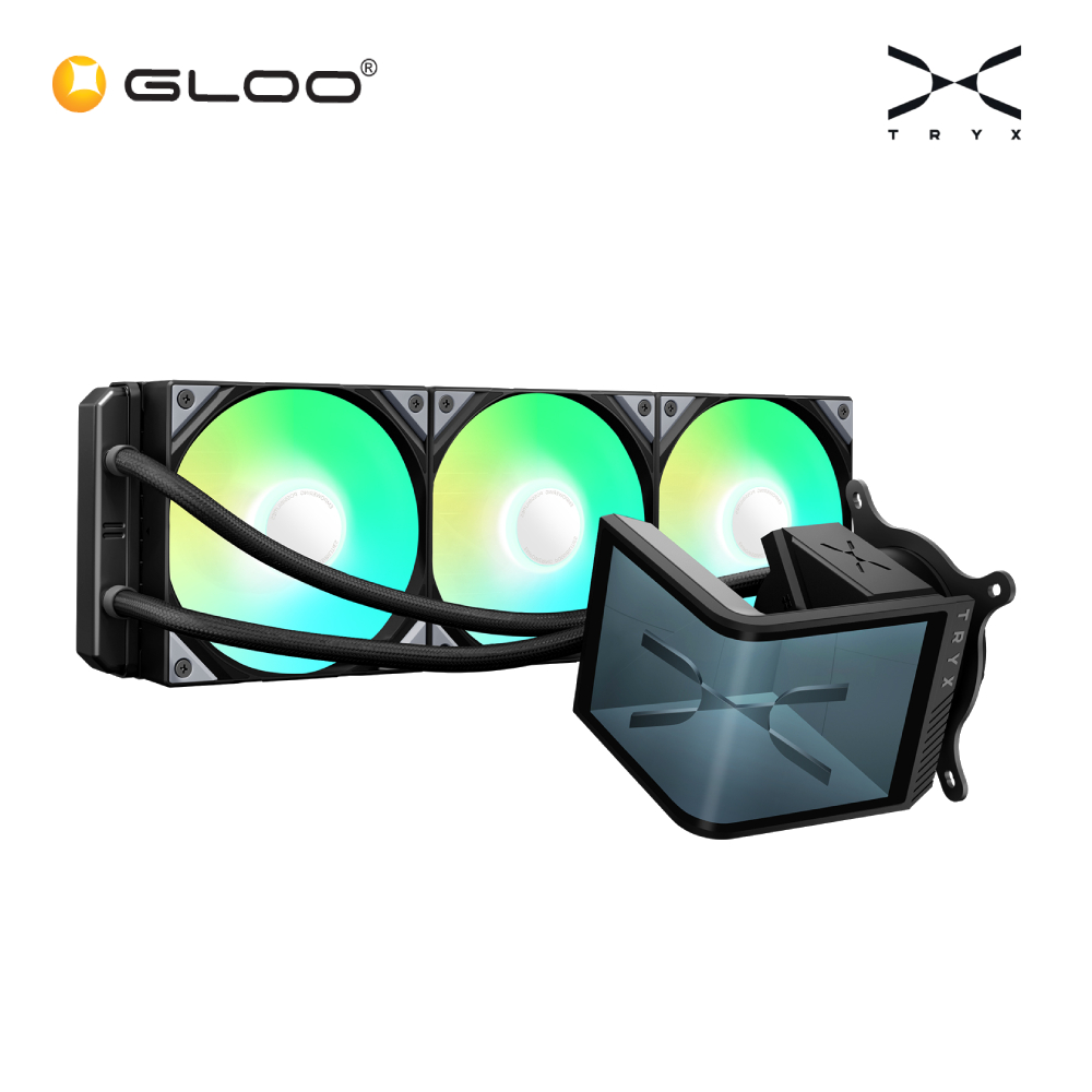 TRYX PANORAMA SE 360 ARGB Liquid Cooler - Black (L-P360L-AM3M-G0K)