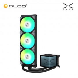 TRYX PANORAMA 360mm ARGB AIO Liquid Cooler - Black (L-P360A-AS3M-G1K)