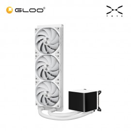 TRYX PANORAMA 360mm ARGB AIO Liquid Cooler - White (L-P360A-AS3M-G1W)