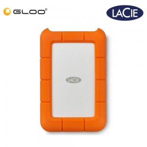 LaCie Rugged 4TB USB 3.1-C With Rescue Portable Hard Drive (STFR4000800)