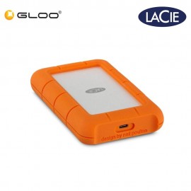 LaCie Rugged 2TB USB 3.1-C With Rescue Portable Hard Drive (STFR2000800)