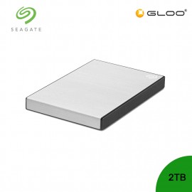 Seagate Backup Plus Portable Drive Silver 2TB - STHN2000401 FREE Seagate Pouch