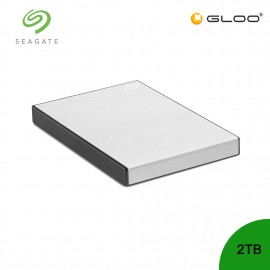 Seagate Backup Plus Portable Drive Silver 2TB - STHN2000401 FREE Seagate Pouch