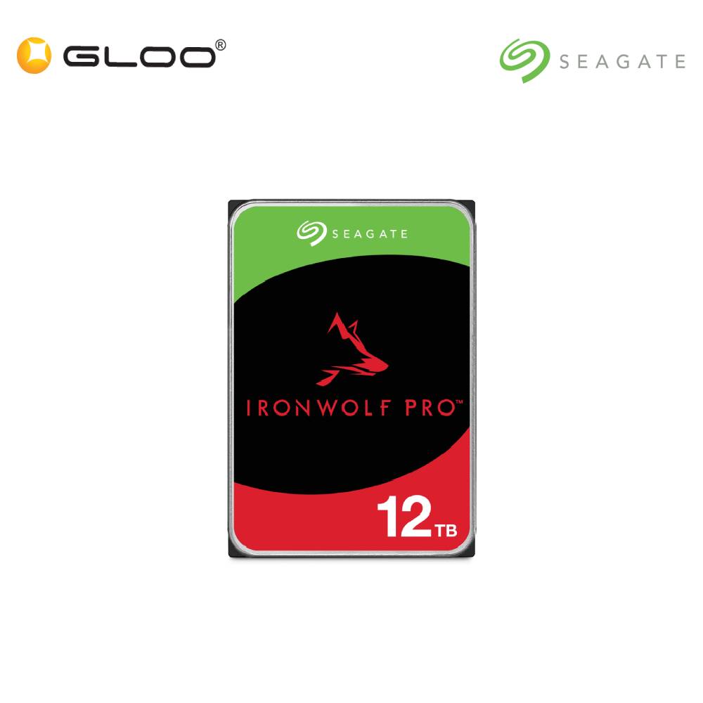IronWolf Pro NAS 12TB 3.5" 7200RPM SATA Hard Drive (ST12000NT001)
