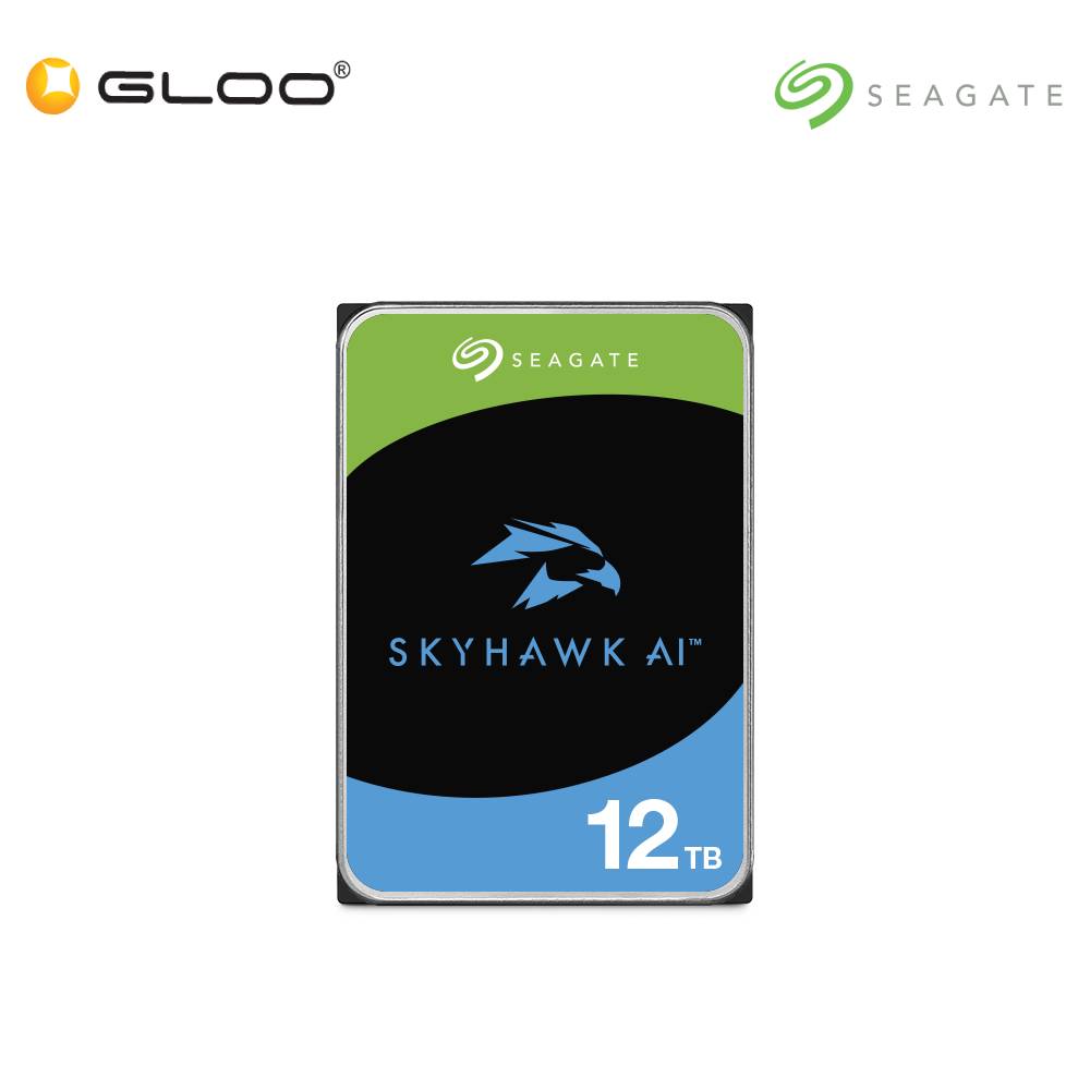 Skyhawk AI 12TB 3.5" 7200RPM SATA Hard Drive (ST12000VE001)